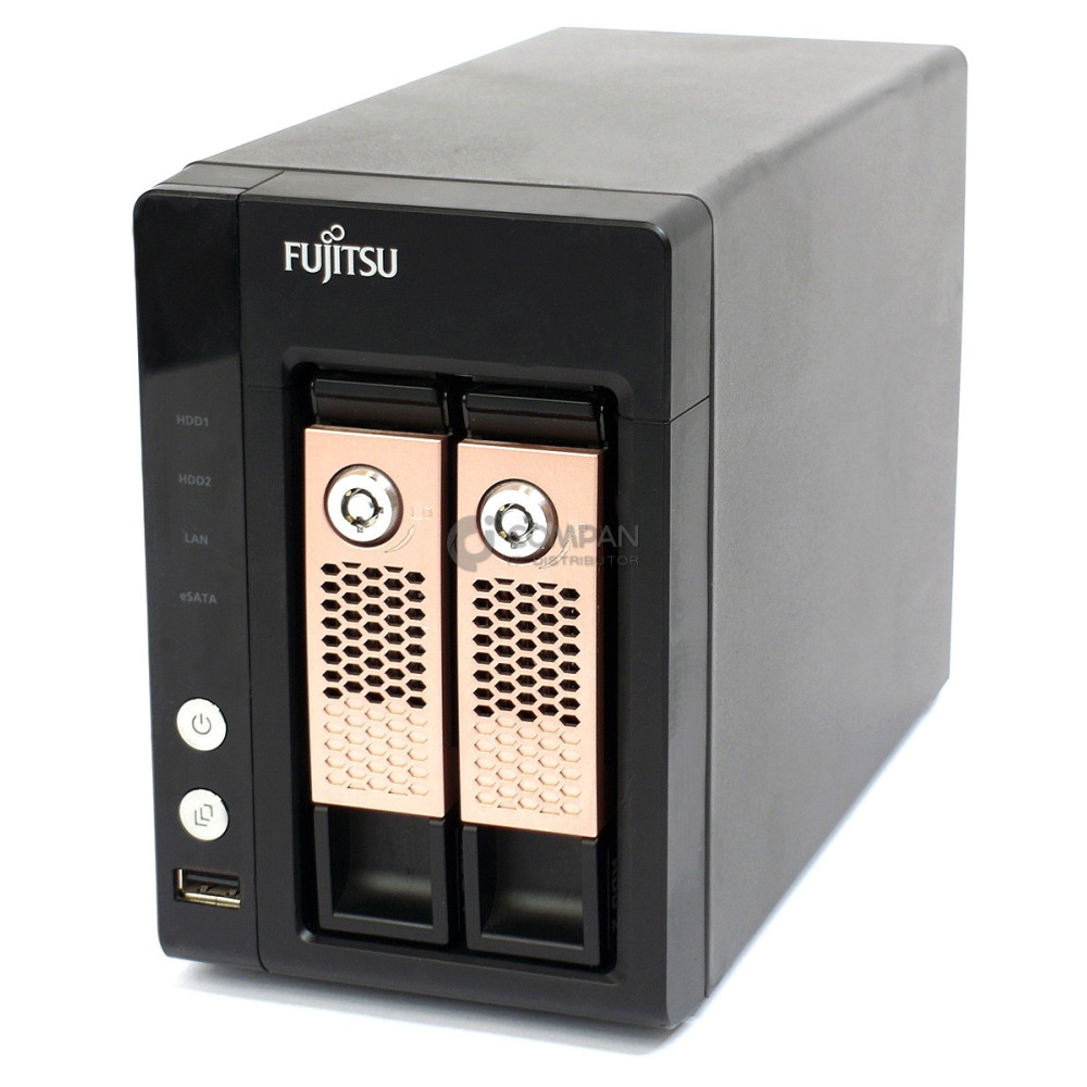 52400-QC1100-00-RS FUJITSU CELVIN Q703 2 BAY LFF SATA NAS SERVER 6TB (2X 3TB)