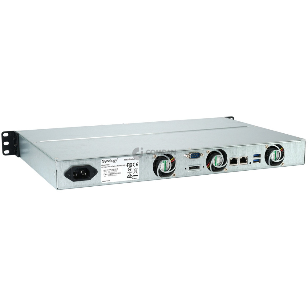 SNOLOGY NAS RACKSTATION RS217 1U 2 BAY LFF NAS SERVER 2X 250GB SSD