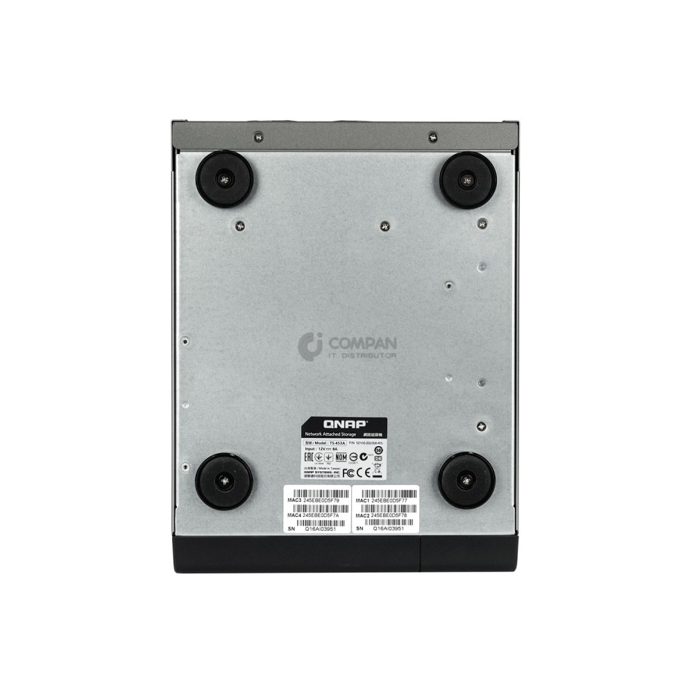 TS-453A QNAP TS-453A 4-BAY LFF NAS SERVER 9TB ( 3 x 3TB ) SATA