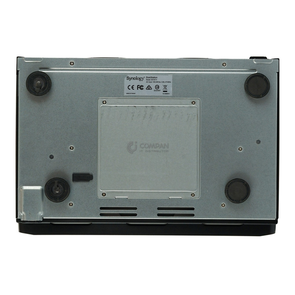 DS1817+ SYNOLOGY DS1817+ 8-BAY 3.5 LFF NAS SERVER 17TB (4X 4TB SATA 2X 512GB SSD)