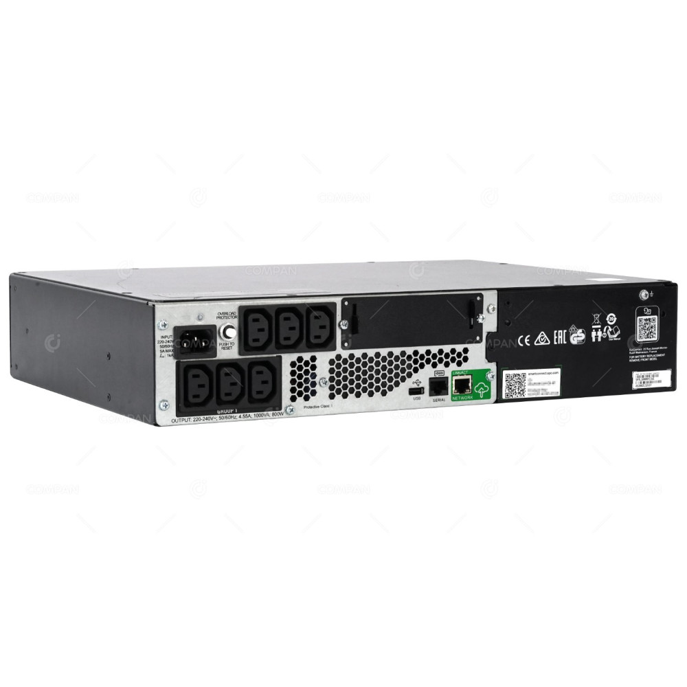 APC SMTL1000RMI2UC Smart-UPS 1000VA Lithium-Ion 230V LCD