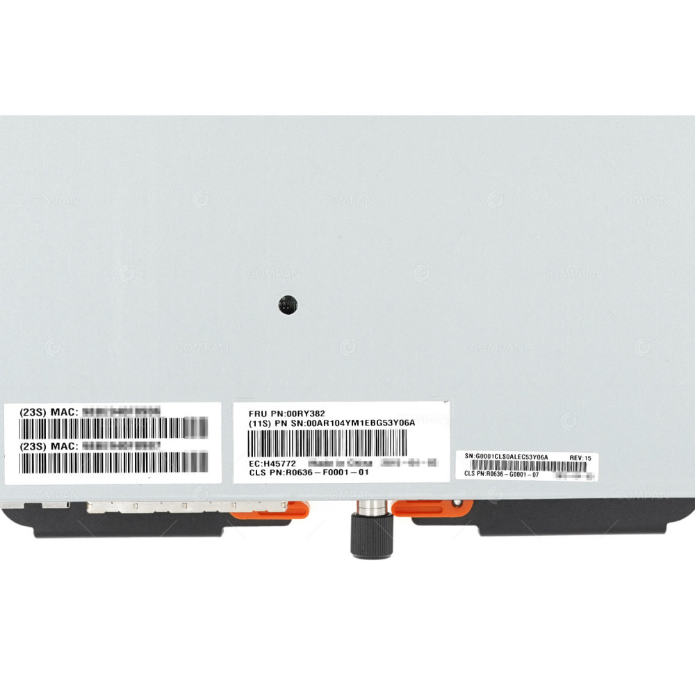 00RY382 IBM NODE CANISTER FOR IBM STORWIZE V3500 V3700 V5000 G1