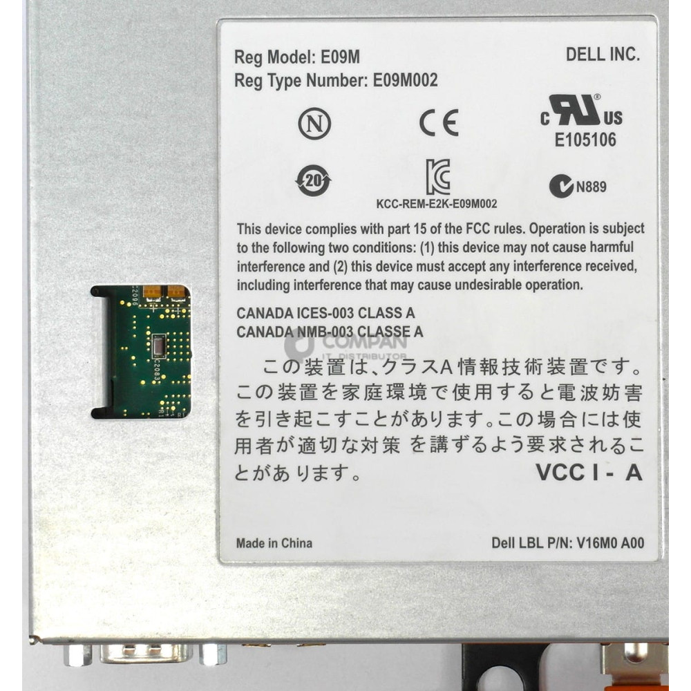 73W54 DELL EQUALLOGIC PS6110 24 BAY LFF STORAGE ARRAY CONTROLLER 073W54