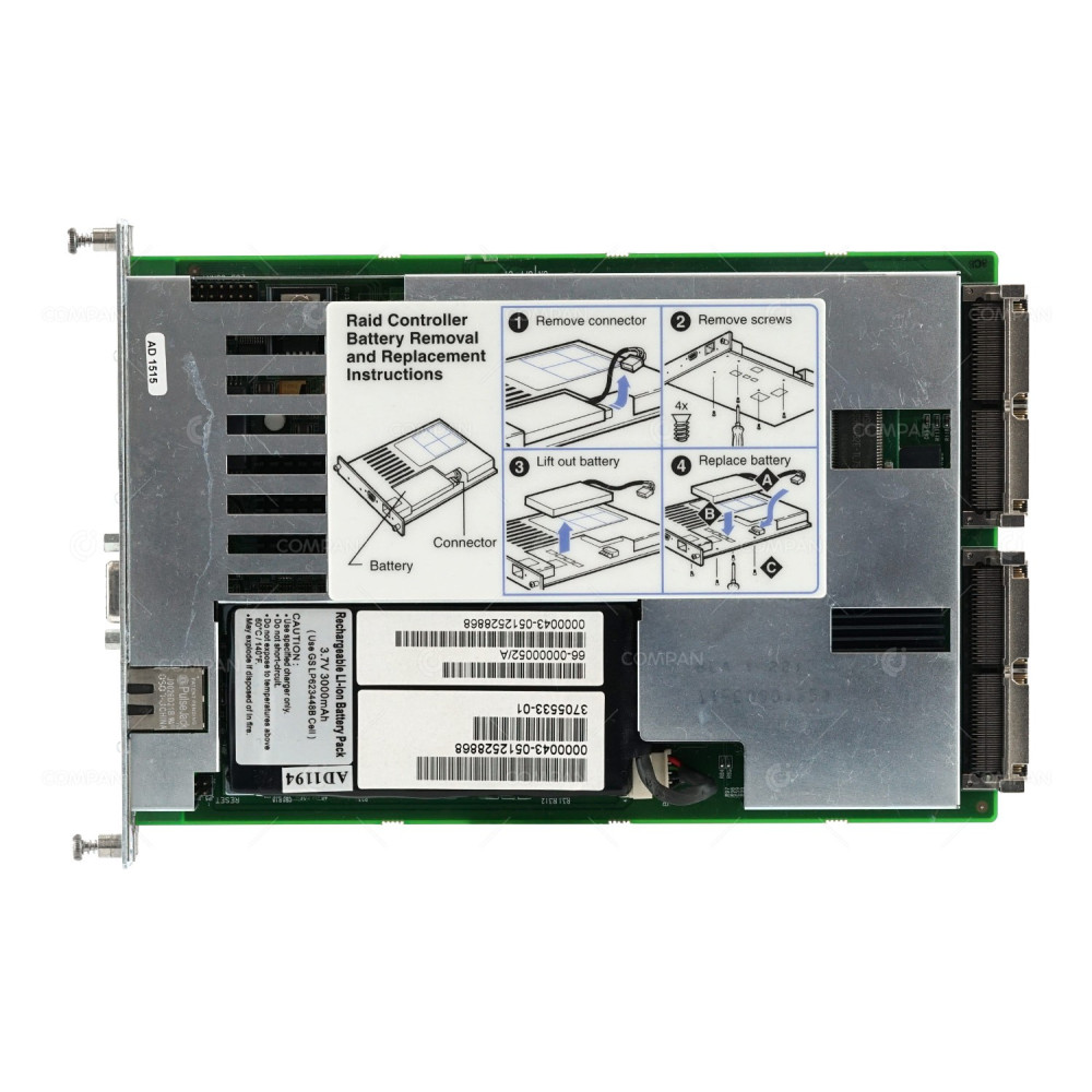 370-5403-05 SUN STORAGE RAID CONTROLLER 512MB FOR XTA-3310 -
