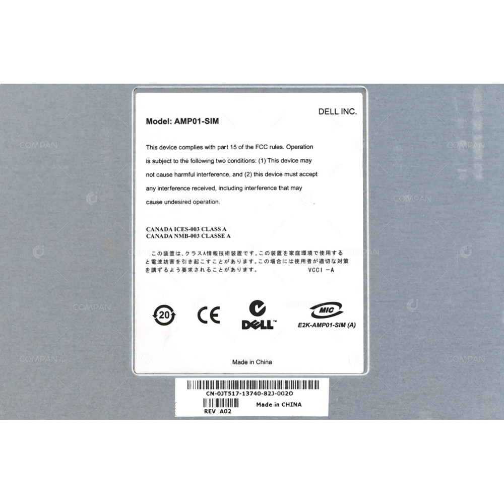 JT517 DELL SAS 3G SFF 8470 ENCLOSURE MANAGEMENT MODULE FOR POWERVAULT MD1000