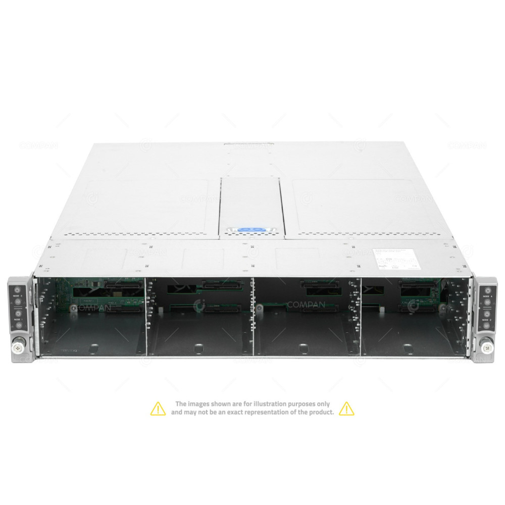 Intel H2312XXLR3 4x HNS2600BPB 8x Xeon Gold 6134 1TB RAM Rails