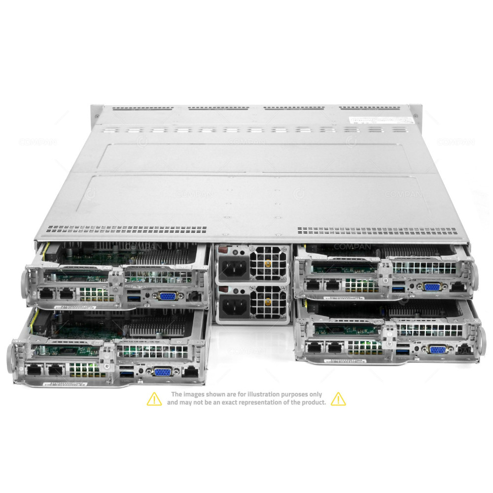 Supermicro SYS-6029TP-HTR 4x X11DPT-PS 8x Xeon Gold 6126 1.5TB RAM Rails