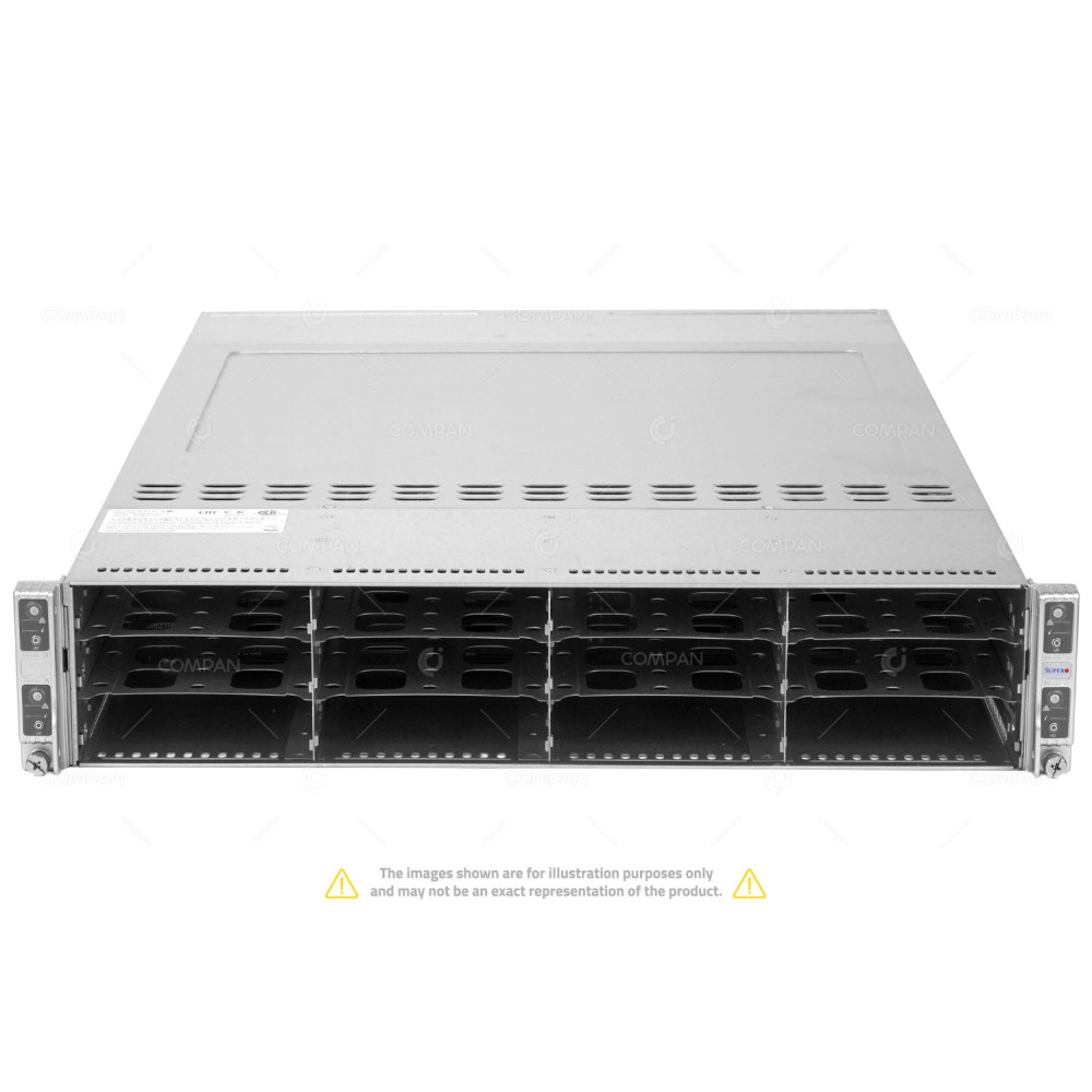 Supermicro SYS-6028TR-HTR 8x Xeon E5-2650 V4 128 GB RAM 4x 960GB 6G SATA SSD Rails