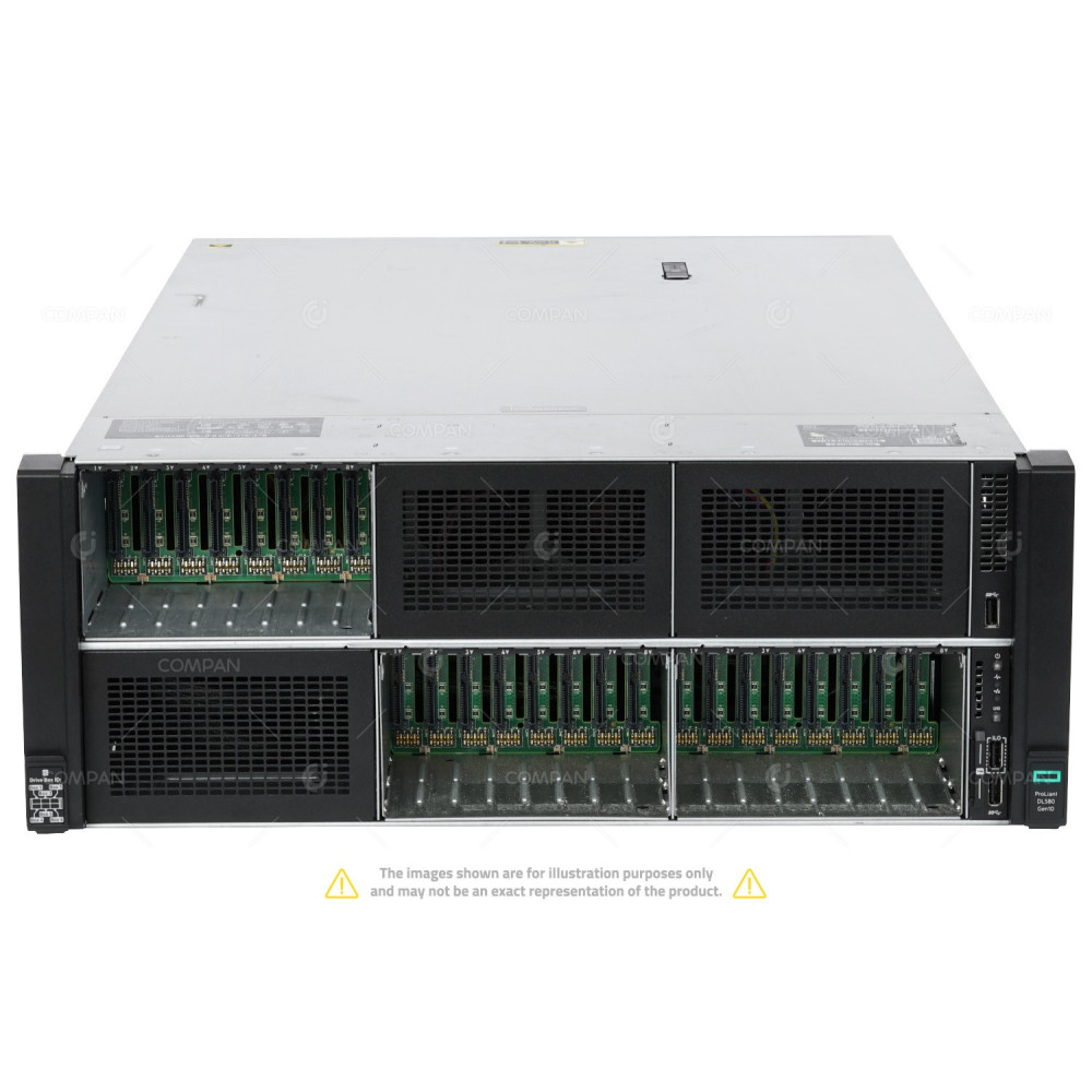 HPE DL580 G10-24SFF 4x Xeon Gold 6128 1.5TB RAM Rails