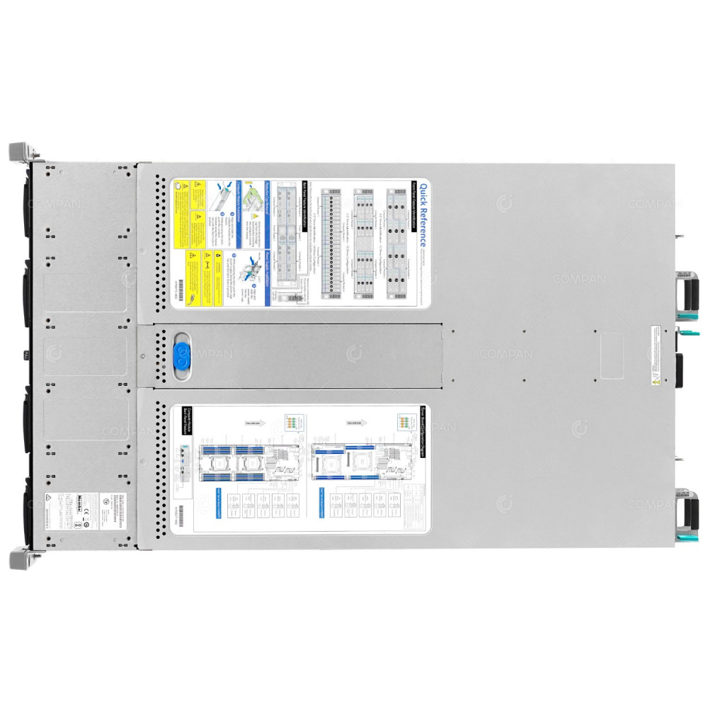 Intel H2216XXKR2 4x HNS2600KPR 8x Xeon E5-2699 V4 768 GB RAM 4x 960GB SSD
