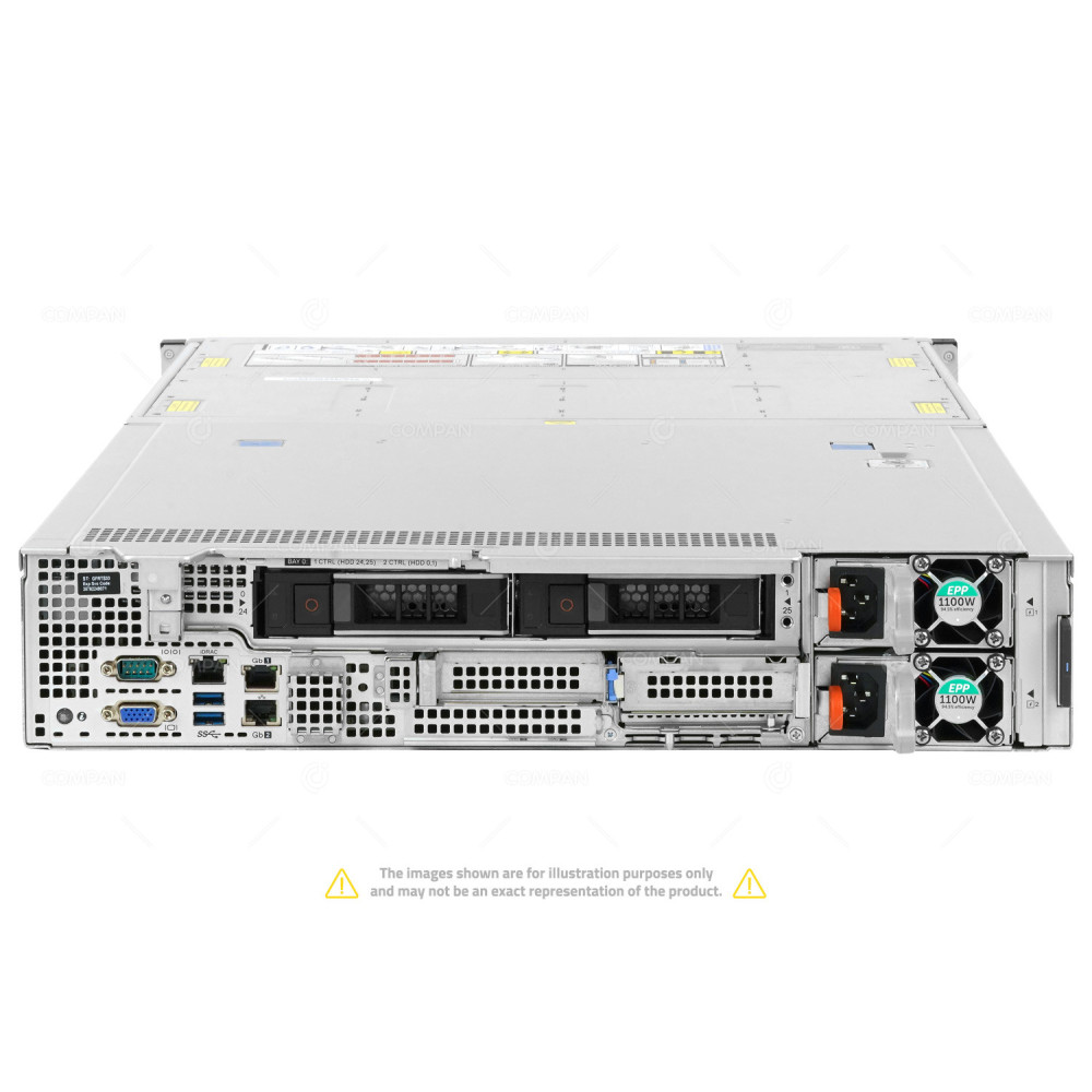 Dell PowerEdge R740XD2 26LFF 2x Xeon SIlver 4114 128 GB RAM 24x 14TB 6G SATA HDD 2x 960GB SATA SSD Rails