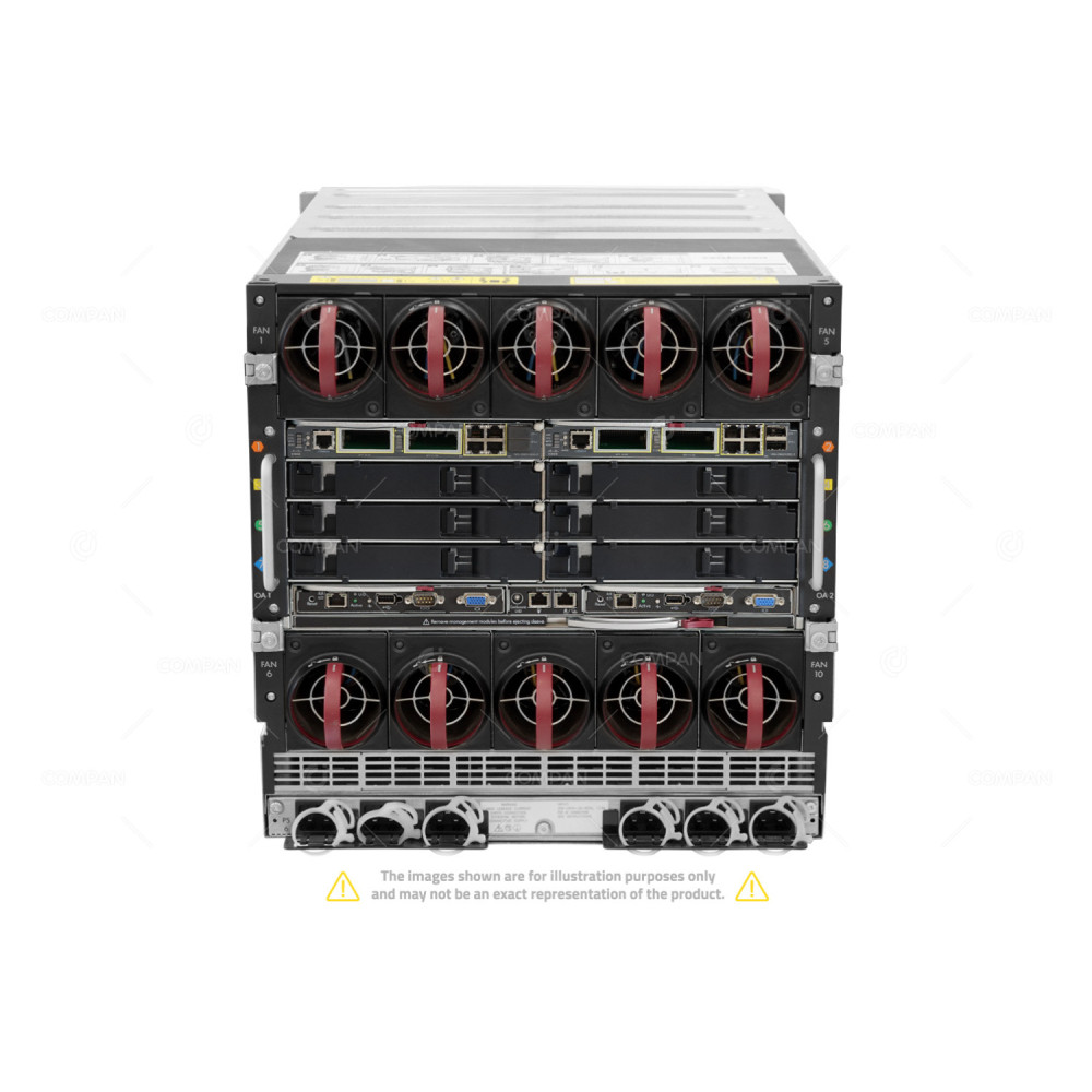 HP BladeSystem C7000 Platinum Enclosure 2x Virtual Connect Flex-10/10D Module 639852-001