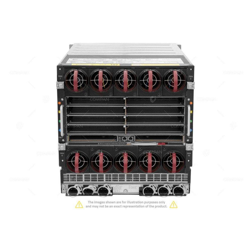 HP BladeSystem C7000 Platinum Enclosure 2x Virtual Connect Flex-10/10D Module 639852-001