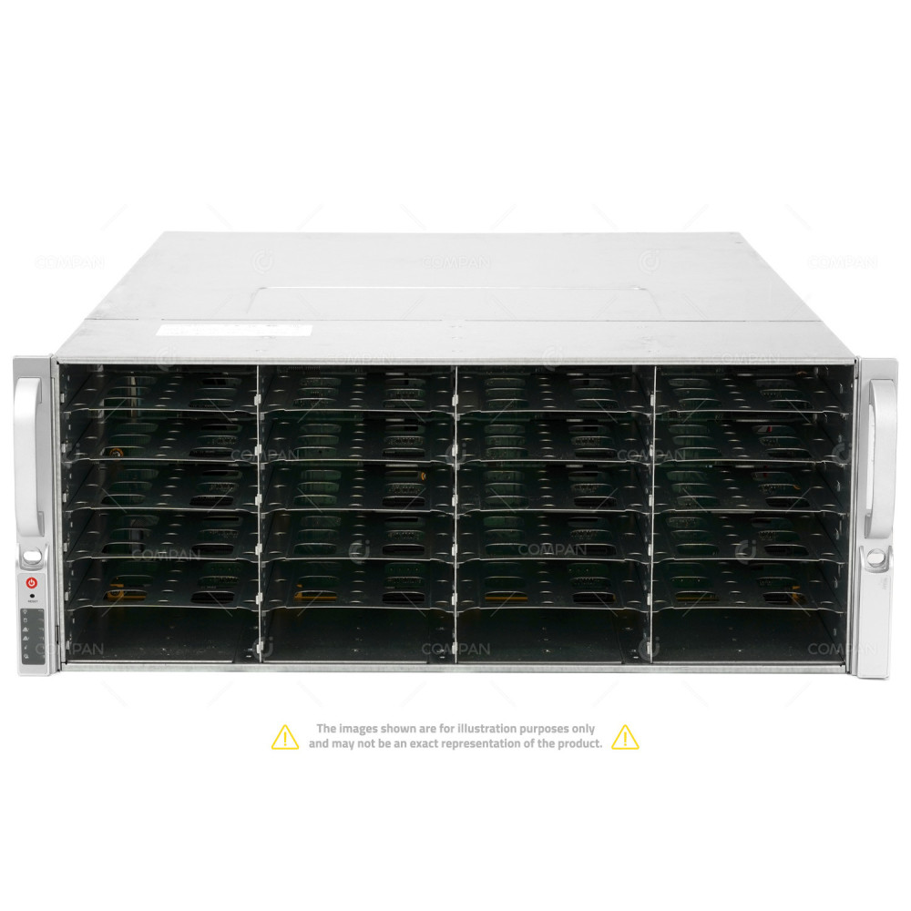 Coraid Supermicro SRX6300 S4 2x Xeon E5-2620 8GB RAM 36 Bay 24x 6TB Server