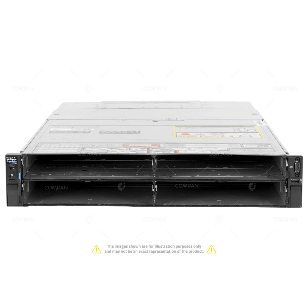 Dell PowerEdge FX2S 2x FC640 2NVME 4x Xeon Gold 6240 512GB RAM 4x3.84TB U.2 NVME 