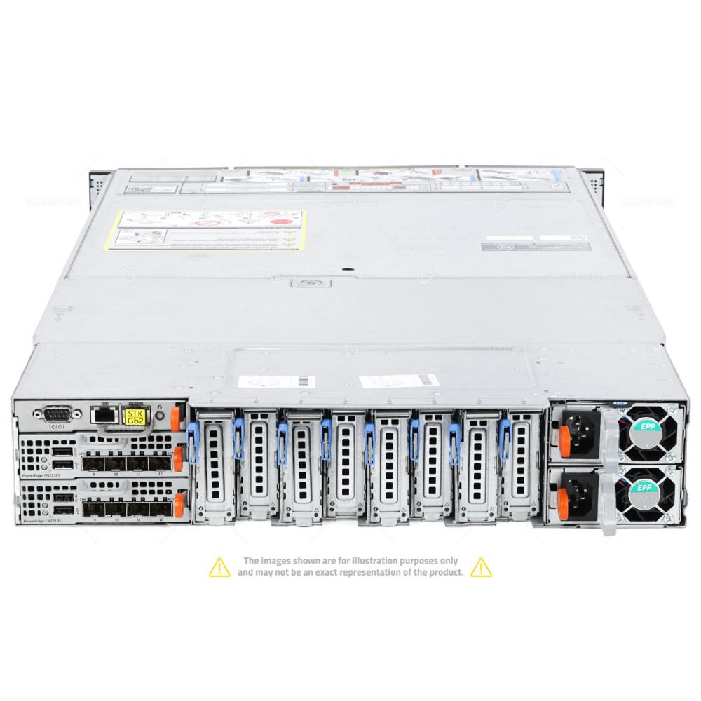 Dell PowerEdge FX2S 2x FC640 2NVME 4x Xeon Gold 6242 256GB RAM 4x3.84TB U.2 NVME 