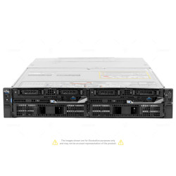Dell PowerEdge FX2S 2x FC640 2NVME 4x Xeon Gold 6248 128GB RAM 4x3.84TB U.2 NVME 