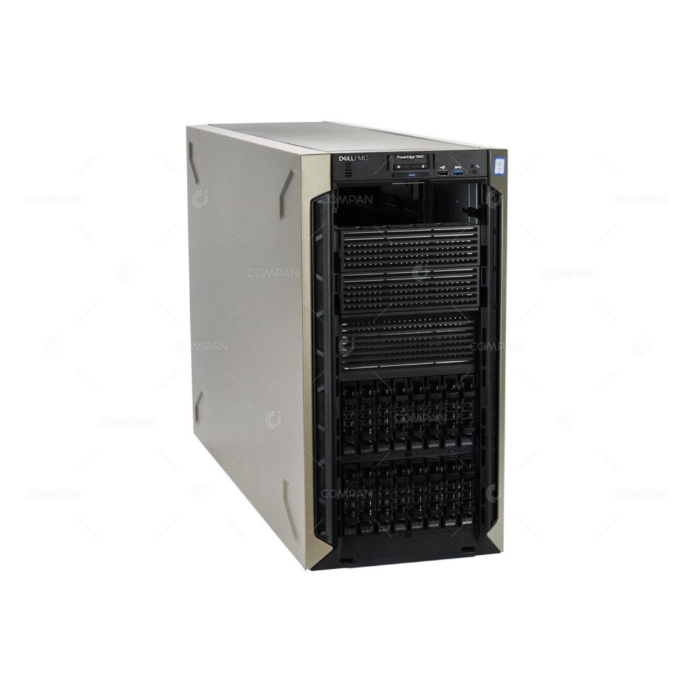 T640-16SFF DELL POWEREDGE T640 2X INTEL XEON GOLD 6134 @ 3.20GHZ RAM 128GB(8X 16GB  DDR4  8X 2666MHZ ) 8X 900GB(8X SAS )  -