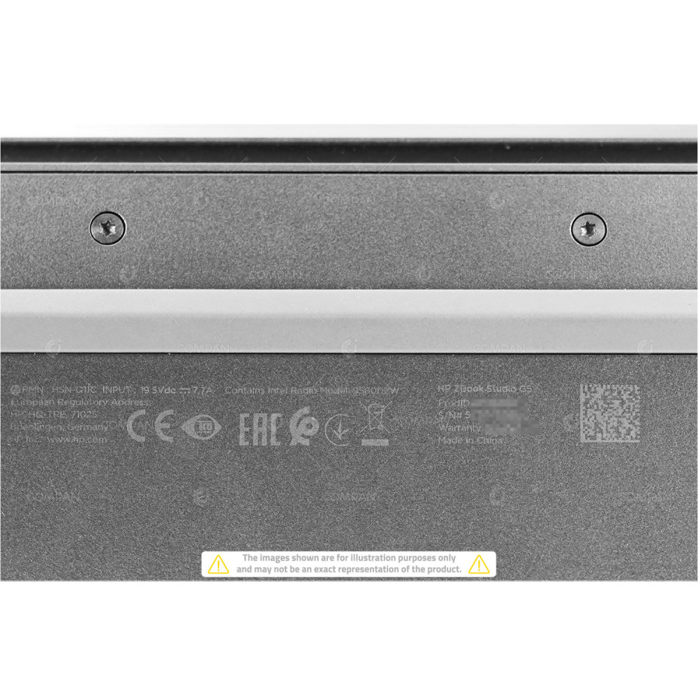 HP ZBOOK STUDIO G5 INTEL XEON E-2186M QUADRO P1000 MOBILE 32GB RAM 512 GB NVME