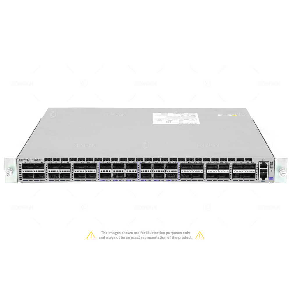 Arista DCS-7280QR-C36-F 24x QSFP+ 40Gb 12x QSFP28 200Gb - Ethernet Switch