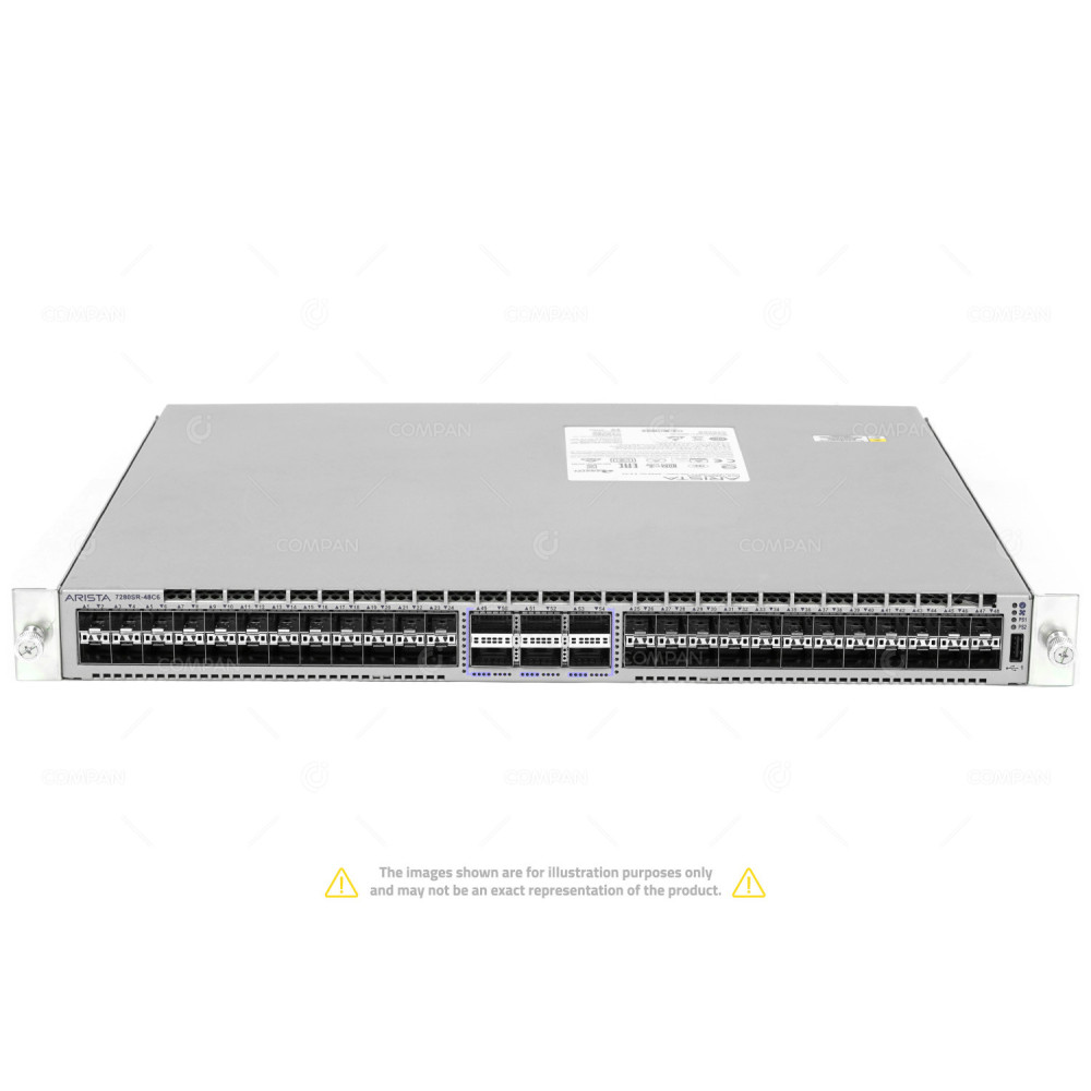 Arista DCS-7280SR-48C6-F 48x SFP+ 10Gb 6x QSFP28 100Gb - Ethernet Switch