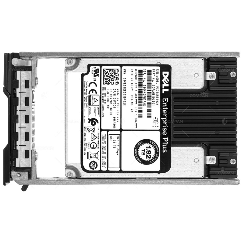 8V7C5 DELL SSD 1.92TB SAS 12G HOT-SWAP 2.5" SFF FOR SC5020