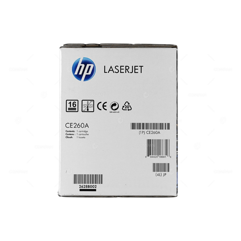 CE260A HP ORIGINAL BLACK TONER FOR LASERJET ENTERPRISE CP4025 CP4525 647A