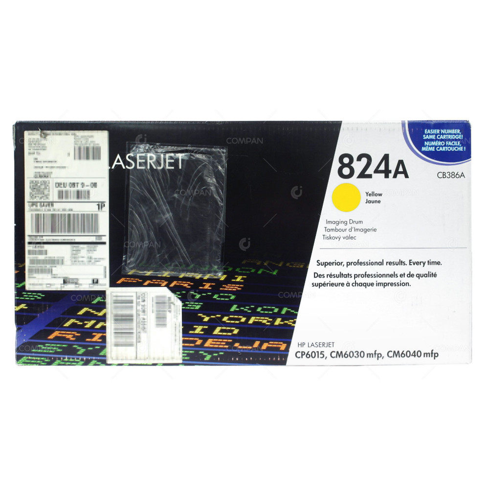 CB386A HP 824A ORIGINAL LASERJET YELLOW JAUNE IMAGING DRUM