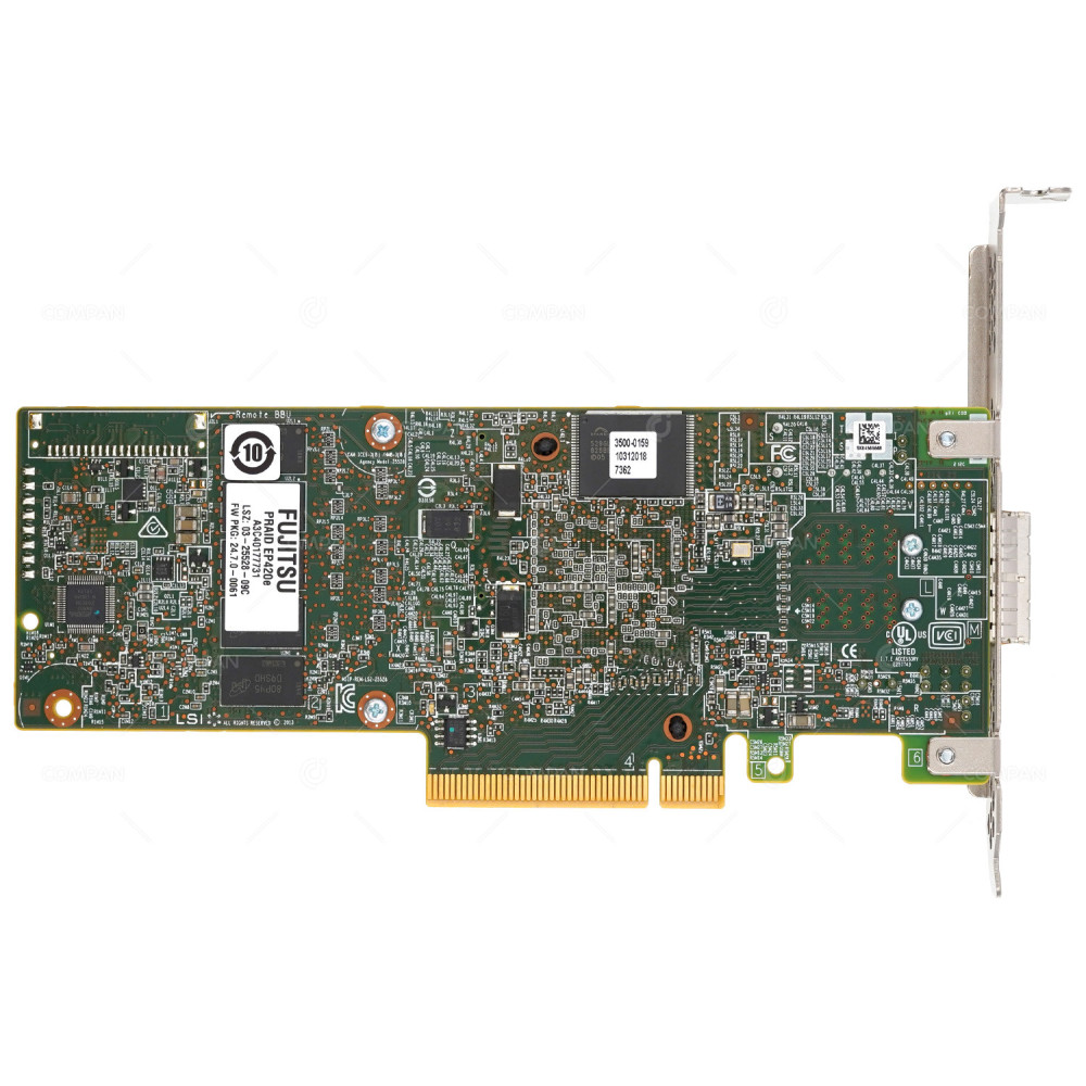 A3C40177731  FUJITSU PRAID EP420E DUAL SFF-8644 8-PORT 12G SAS PCIE 3.0 X8 RAID CONTROLLER LOW PROFILE FOR RX2540 M2