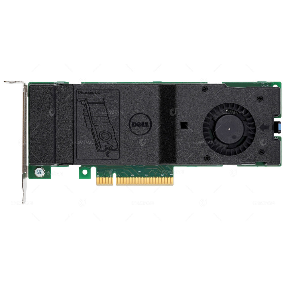 23PX6 LP  DELL DPWC300 PCIE GEN3 X8 2-SLOT M.2 2280 NVME 3.0 X4 SSD ADAPTER FOR T5810 T7810 T7910