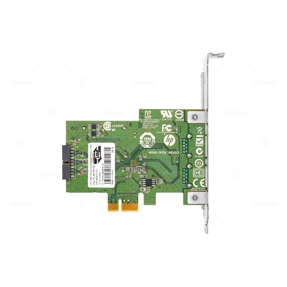 663213-001  HP ADAPTER 2 USB 3.0 PORTS FOR DL380P G8