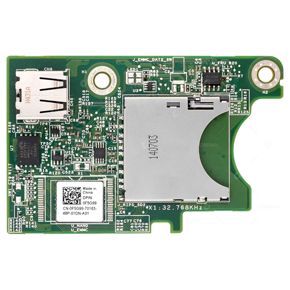 F5G99  DELL SD CARD READER 2X SD 1X USB FOR M520 M620