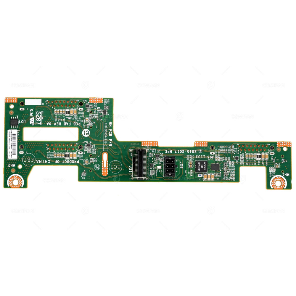 875081-001  HP 3-BAY SAS/SATA 3.5 LFF REAR BACKPLANE FOR DL380 G10