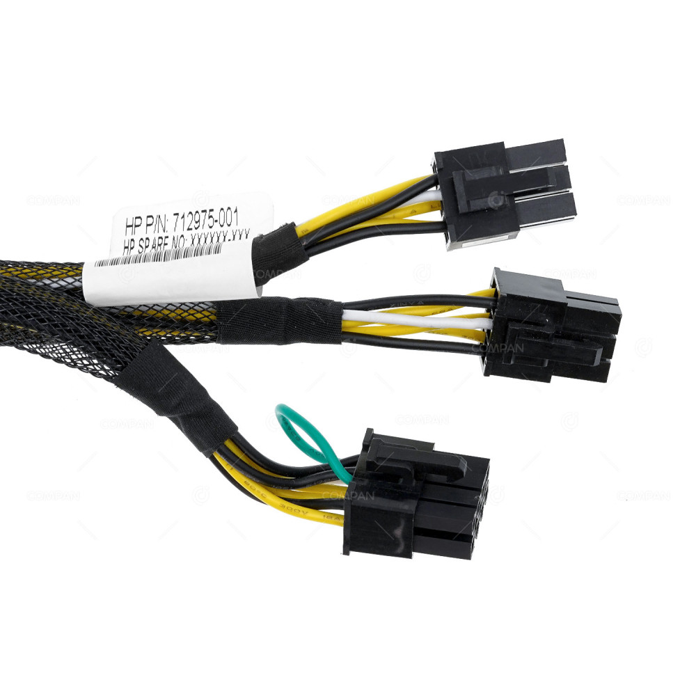 712975-001  HP 1X 12-PIN 1X 8-PIN 2X 6-PIN GRAPHICS EXPANSION POWER CABLE FOR WS460C G8