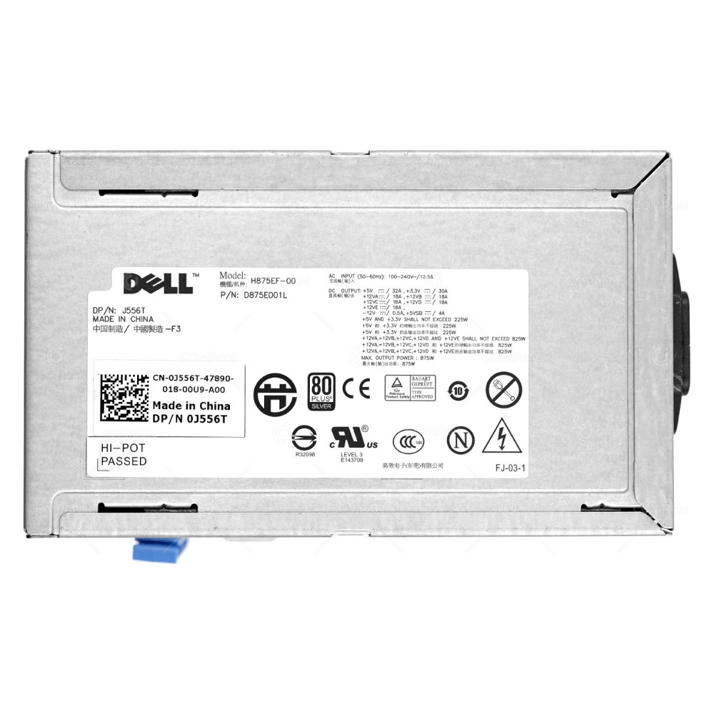 J556T  DELL 875W ATX POWER SUPPLY FOR T5500