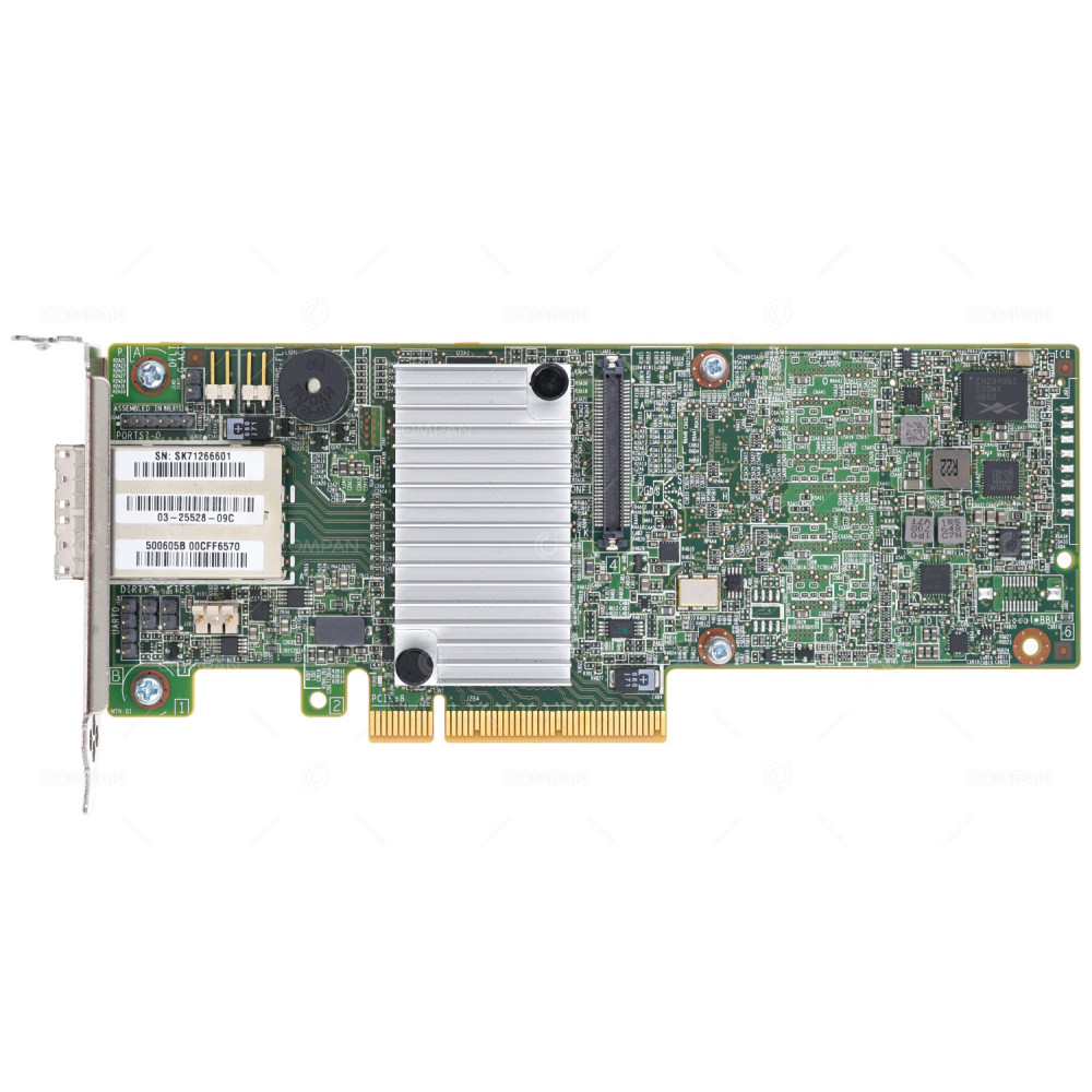 A3C40177731 LP  FUJITSU PRAID EP420E DUAL SFF-8644 8-PORT 12G SAS PCIE 3.0 X8 RAID CONTROLLER LOW PROFILE FOR RX2540 M2