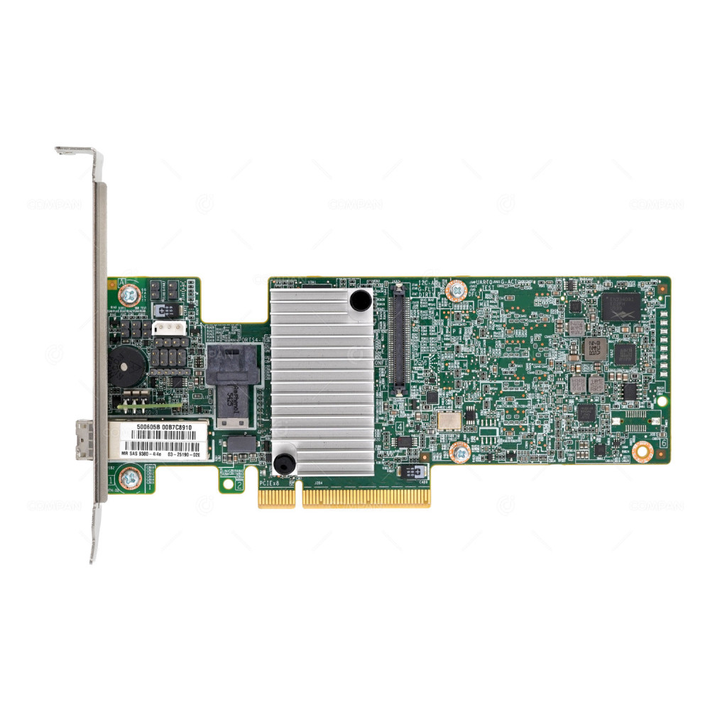 03-25190-02E  LSI MR 9380-4I4E 8-PORT (4X INTERNAL 4X EXTERNAL) 12G SAS PCIE 3.0 X8 RAID CONTROLLER