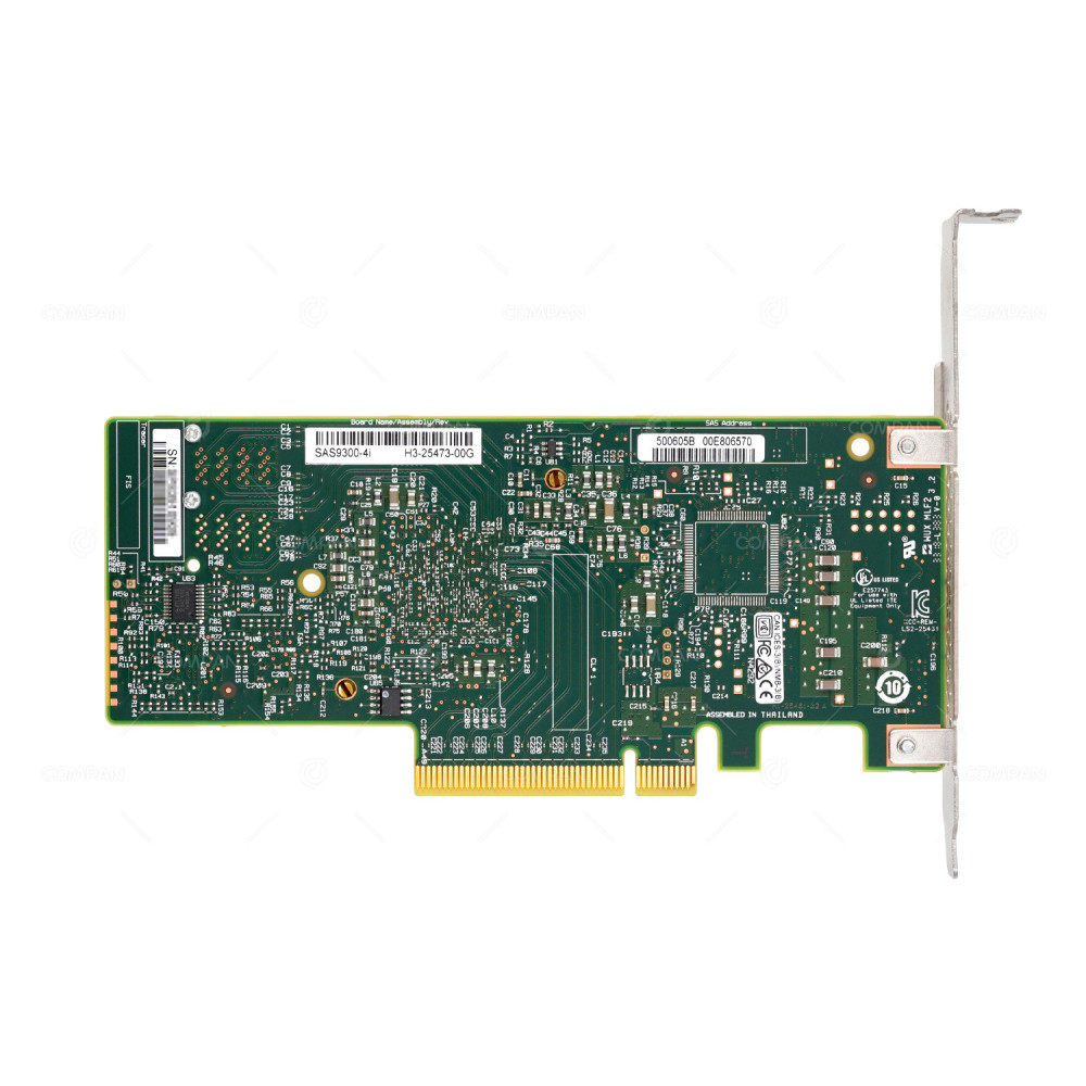 H3-25473-00G  LSI LOGIC SAS9300-4I 4-PORT 12G SATA SAS PCIE 3.0 X8 RAID CONTROLLER