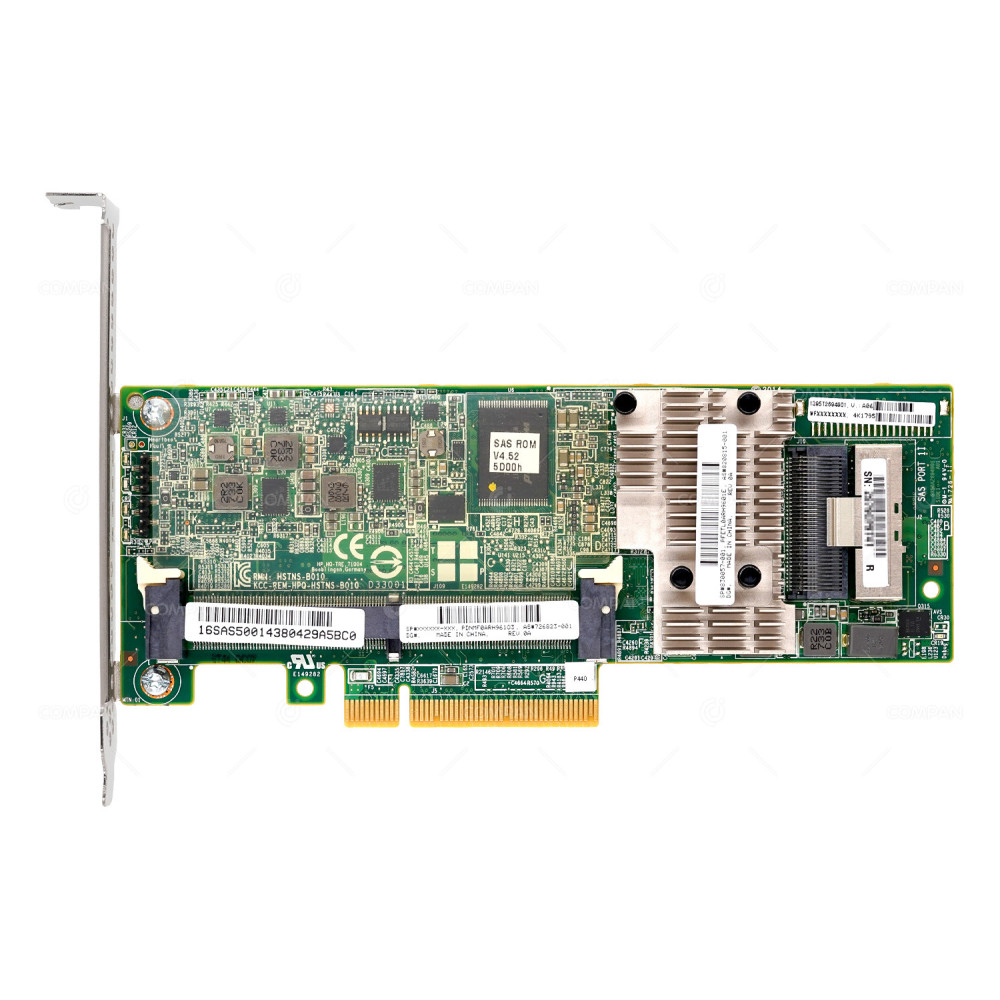 830057-001  HP SMART ARRAY P440 FBWC 8-PORT 12G SAS/SATA PCIE 3.0 X8 CONTROLLER FOR DL20 DL60 DL80 DL120 DL160 DL180 G9