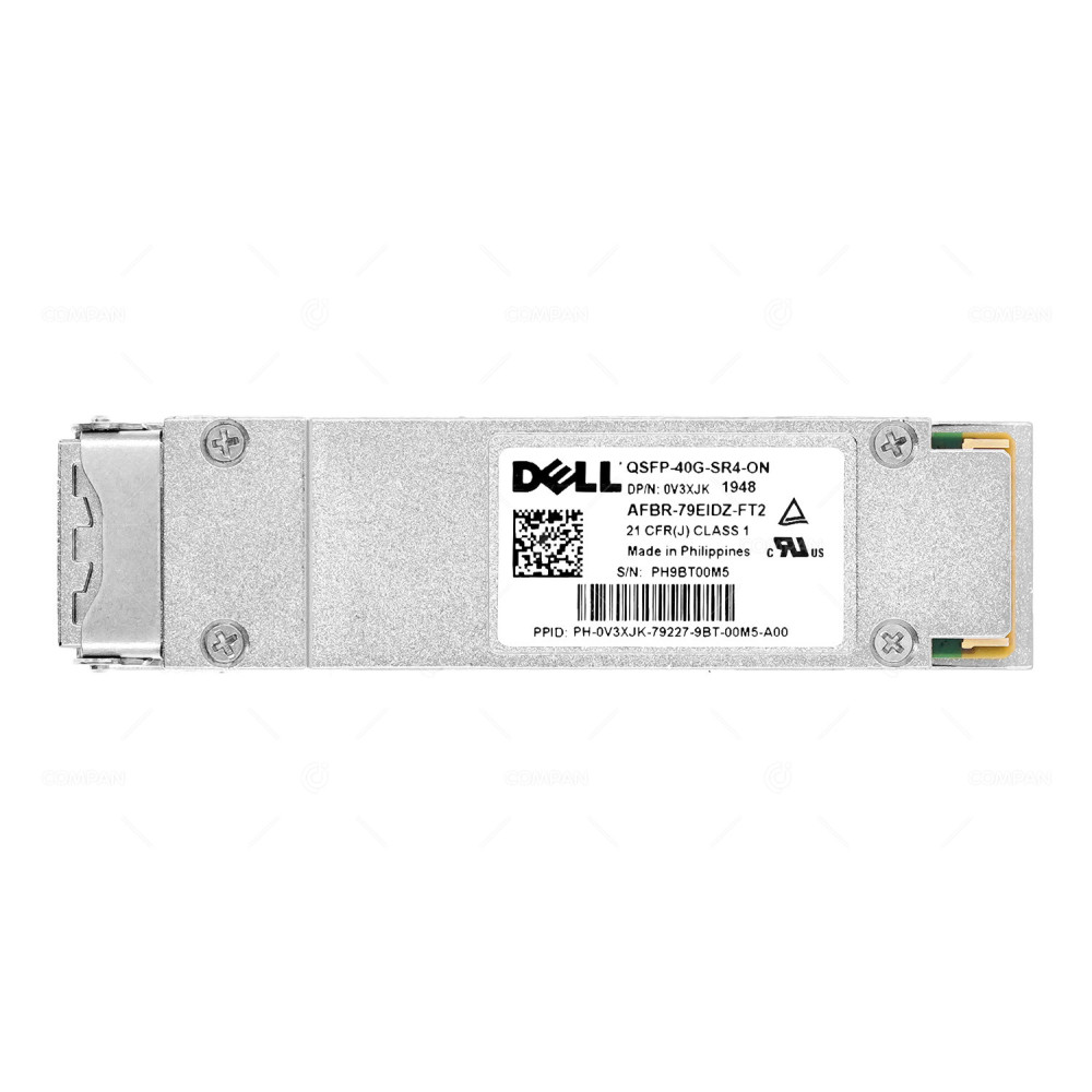 V3XJK  DELL OPTICAL TRANSCEIVER MODULE 40G QSFP+ MPO MMF 850NM 150M