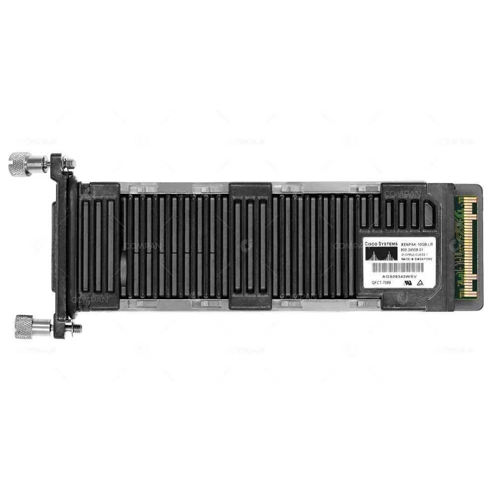 800-24558-01  CISCO XENPAK OPTICAL TRANSCEIVER MODULE 10G 10GBASE-LR SC SMF 1310NM 10KM