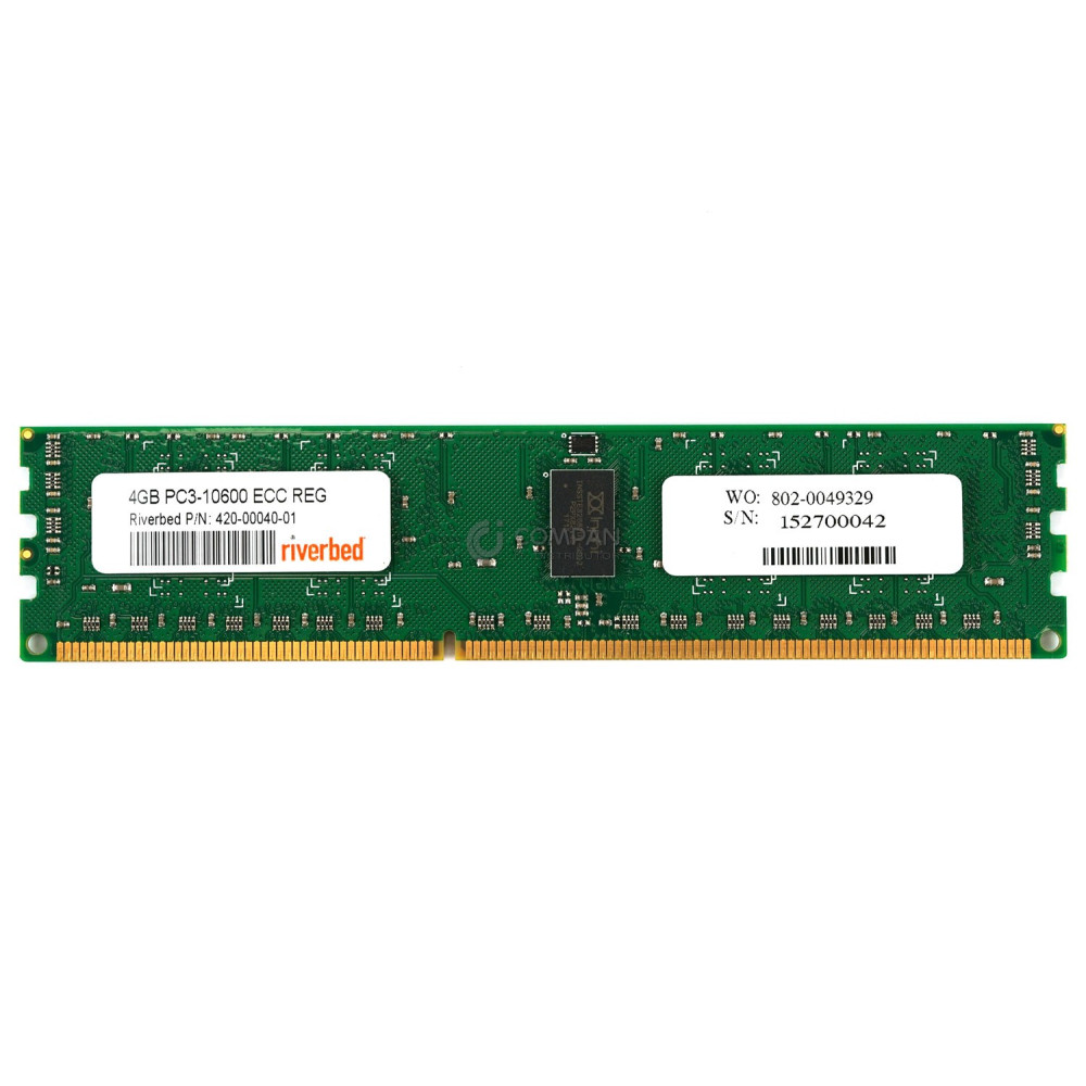 420-00040-01 RIVERBED DDR3 SDRAM 4GB PC3-10600 1333MHz RDIMM CL9