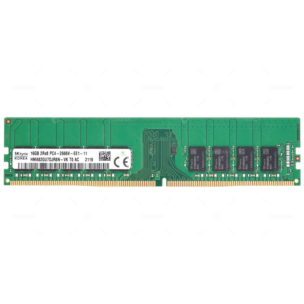 HMA82GU7DJR8N-VK  HYNIX DDR4 SDRAM 16GB 2RX8 PC4-21300 2666MHZ EDIMM CL19