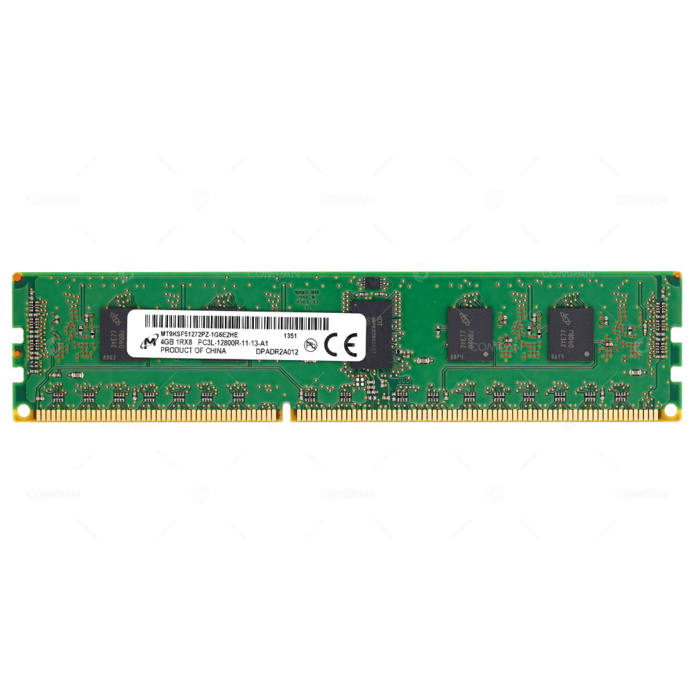 MT9KSF51272PZ-1G6E2  MICRON DDR3 SDRAM 4GB 1RX8 PC3L-12800 1600MHZ RDIMM CL11