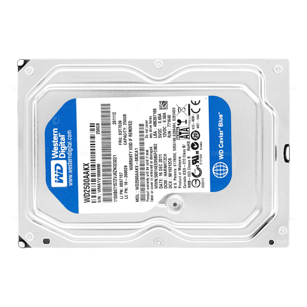 03T7039  LENOVO HARD DRIVE 250GB 7.2K 6G SATA 3.5 LFF