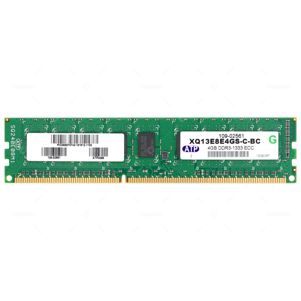 XQ13E8E4GS-C-BC  ATP DDR3 SDRAM 4GB PC3-10600 1333MHZ RDIMM CL9
