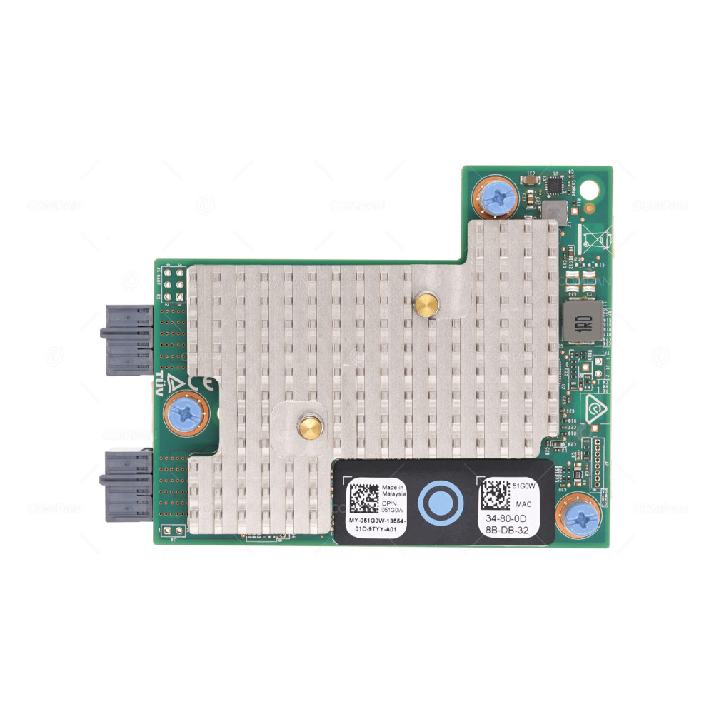 51G0W  DELL QLOGIC QL41262HMKR DUAL PORT 10/25G MEZZANINE ADAPTER FOR MX740C