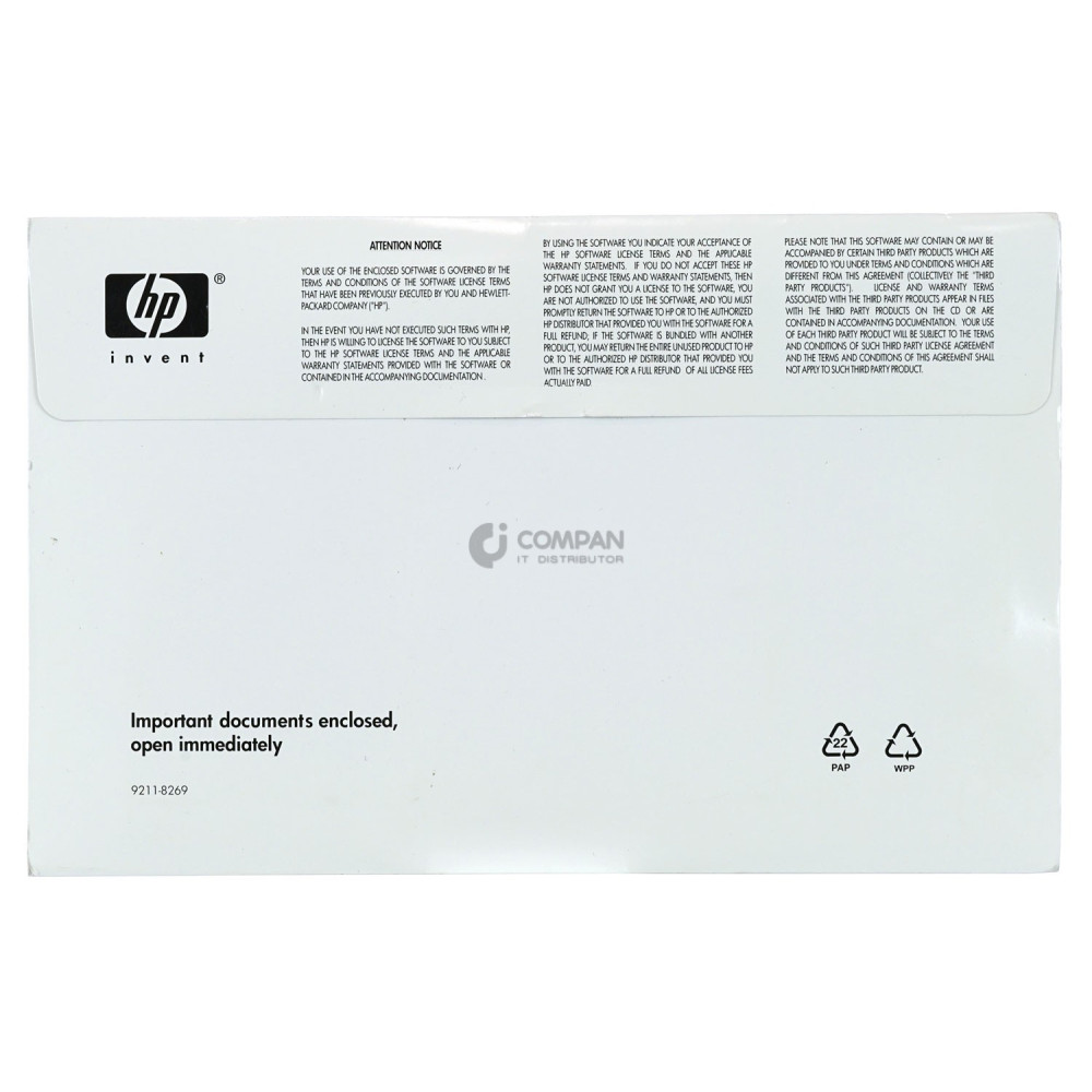 512485-B21 HP  ILO ADVANCED LICENSE 1-SVR INCL 1YR TS&U