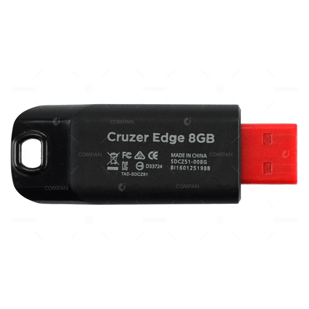 SDCZ51-008G SANDISK CRUZER EDGE 8GB FLASH DRIVE MEMORY -
