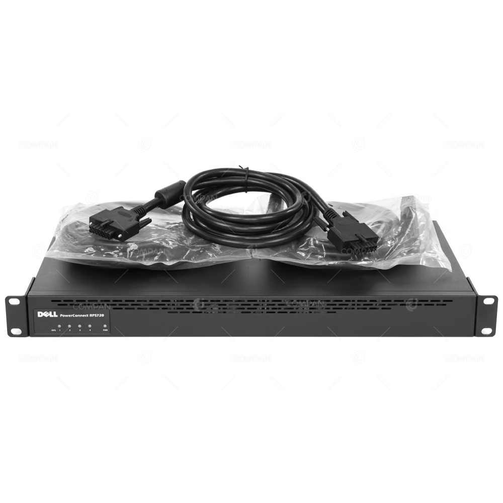 RPS720-KIT DELL POWERCONNECT RPS720 EXTERNAL POWER SUPPLY FOR N15XX, N20XX, PC55XX, PC70XX NON-POE UP TO 4 SWITCHES 3 14 PIN POWER CABLES INCLUDED  890JN, 0890JN
